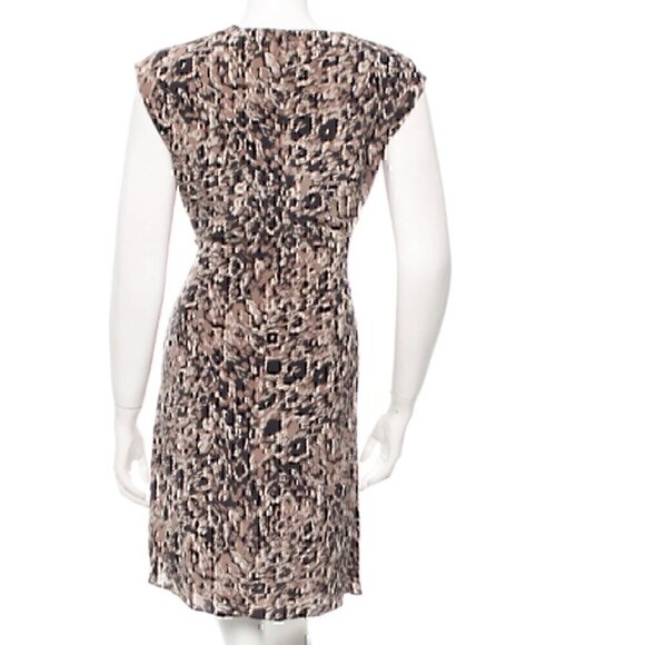 RACHEL ZOE Higher line Silk Printed Dress Size: 8 - Picture 3 of 3
